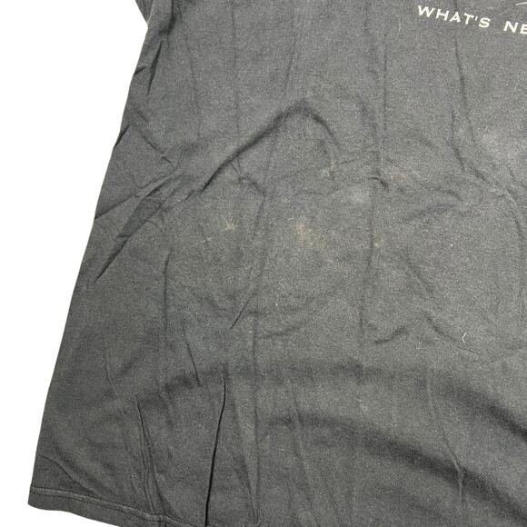 Vintage 90s Whats Next Miller MGD Music Production Promo Tee T-Shirt Black XL - Picture 5 of 6